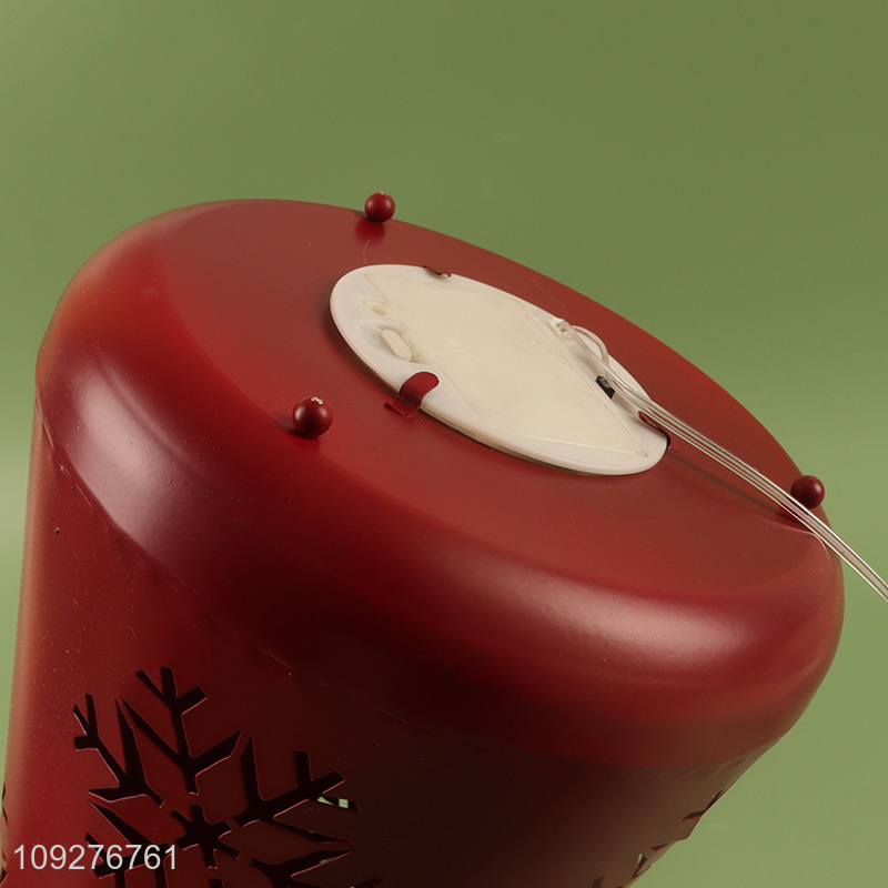 Top quality christmas ornament decoration with led lights