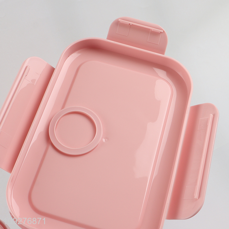 Hot selling double-layer sealed food container lunch box