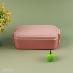 Factory price plastic food container lunch box for school kids