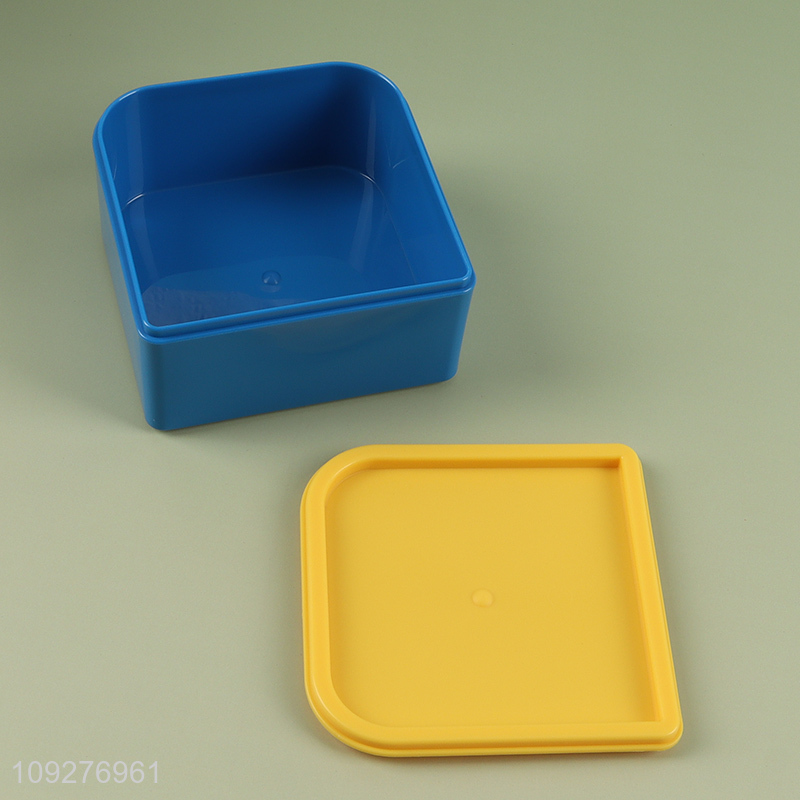Good selling building block food container lunch box wholesale