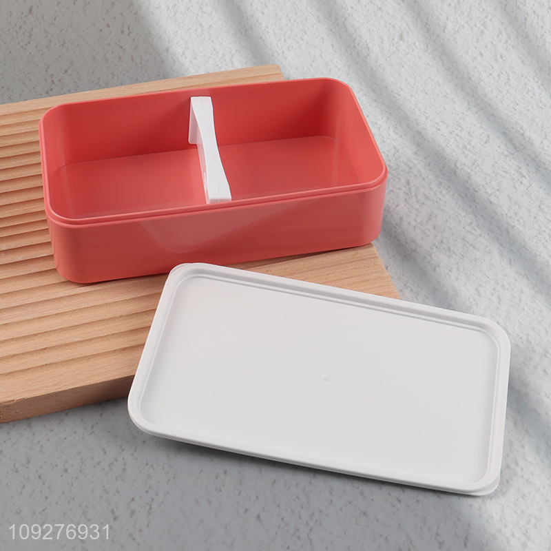 Low price portable school office food container lunch box
