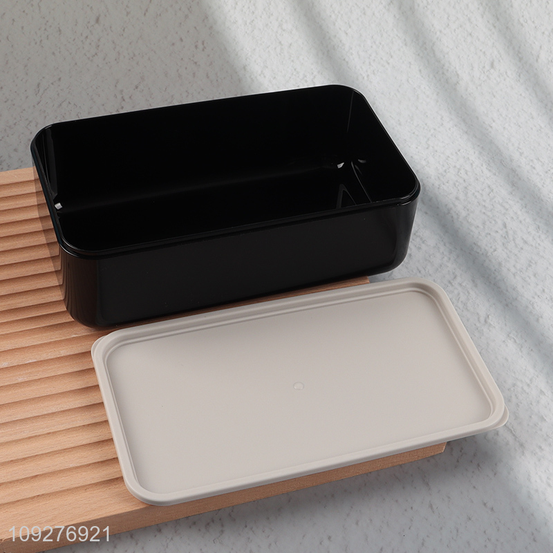 Good quality double-layer food container lunch box for sale