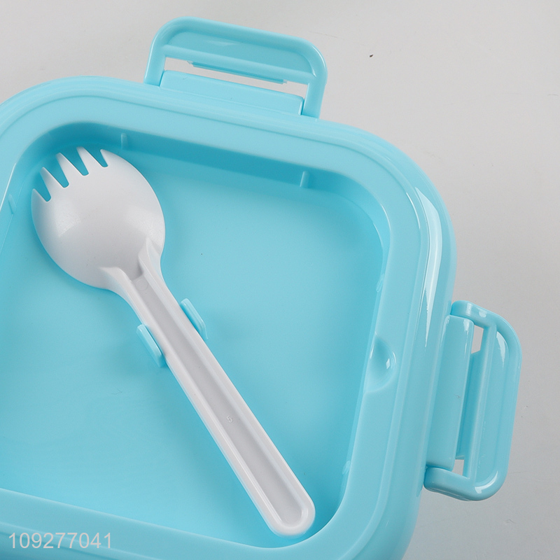 Top quality stainless steel food container lunch box with tableware