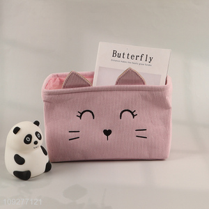 China factory cartoon home storage basket storage container for sale