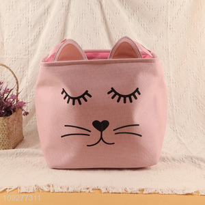 Top products cartoon pink storage basket storage container