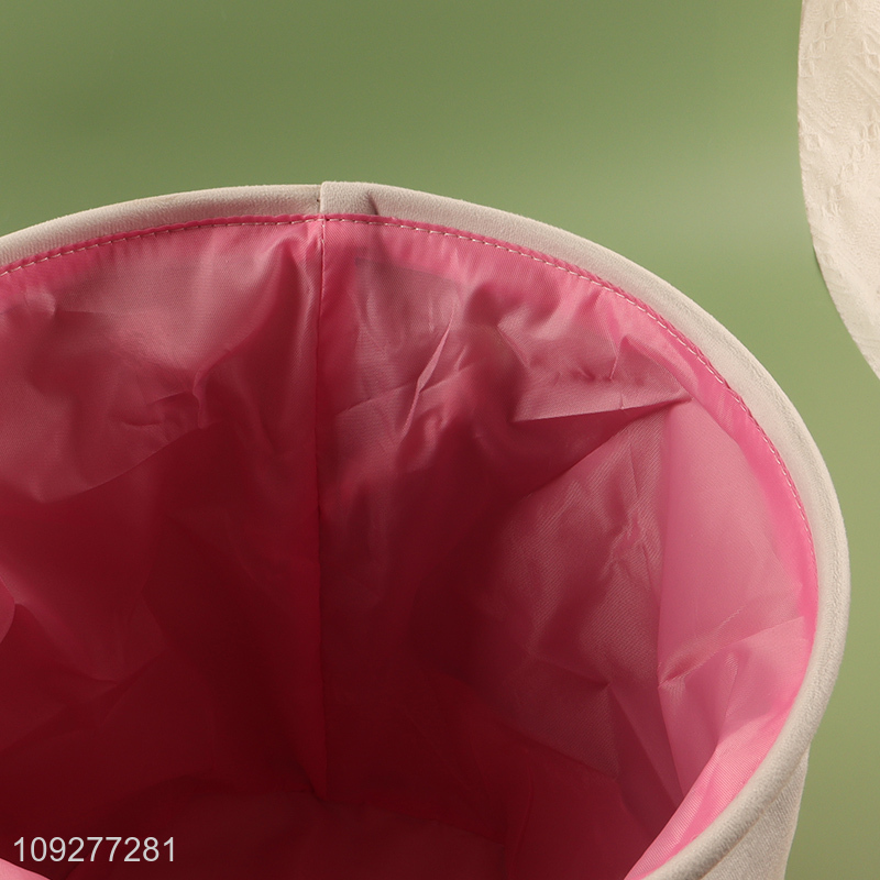 Good price cartoon storage basket storage container with handle