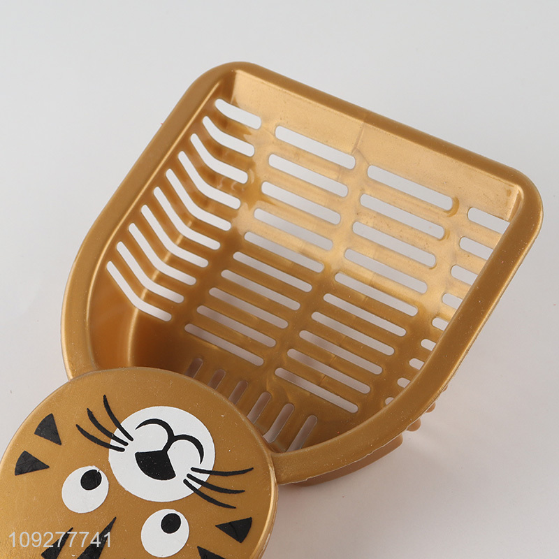 Top selling cartoon pet pooper scooper cat litter scoop