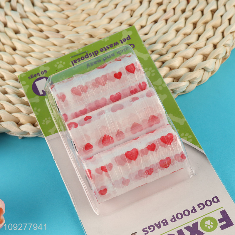 Top products outdoor thickened pet dog poop bags set