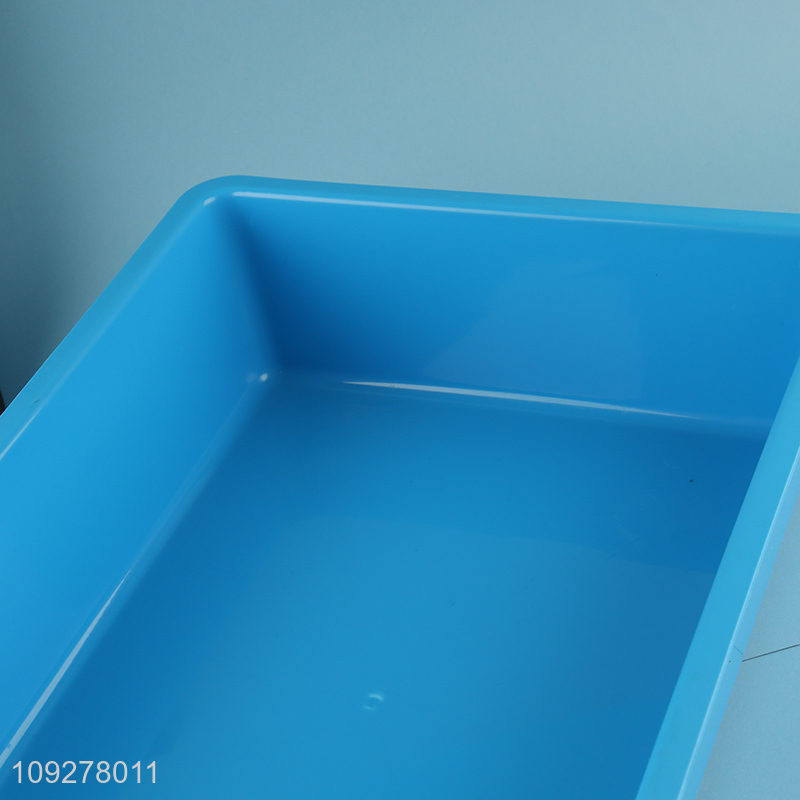 China wholesale rectangle pet cat litter box pet toilet