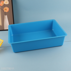 China wholesale rectangle pet cat litter box pet toilet