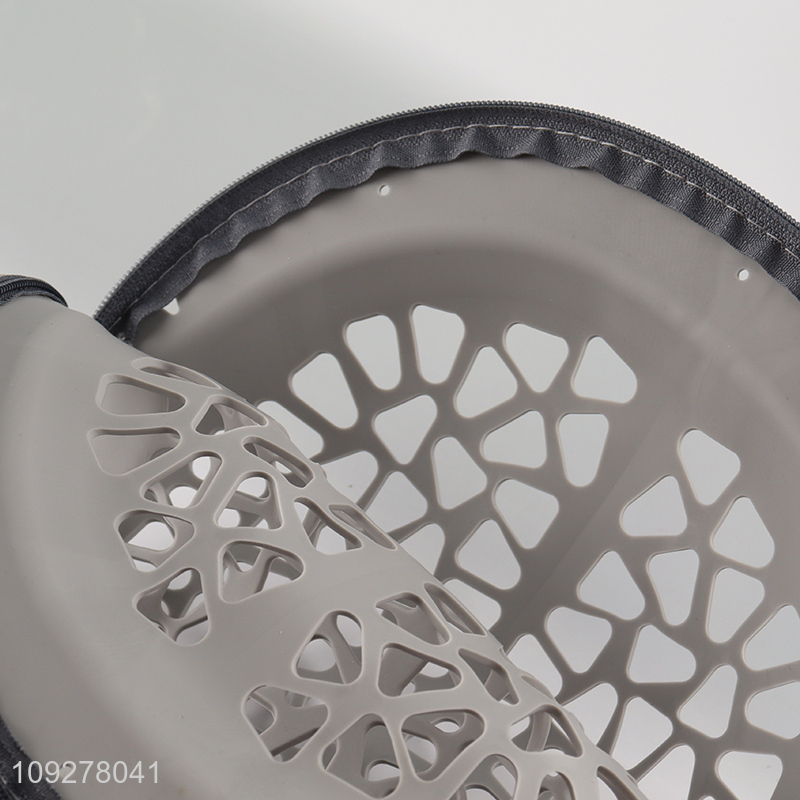 China factory tpr household laundry bag with zipper