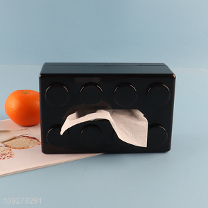Yiwu market household building blocks tissue box for sale