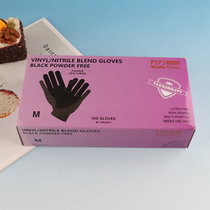 Popular products vinyl nitrile blend gloves for hand protection