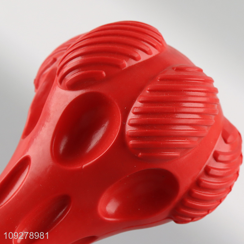 Low price bone shape pet chew toys teething toys squeaky toys