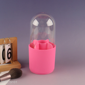 Top quality desktop organizer makeup brush holder storage case