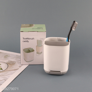 China factory bathroom accessories toothbrush holder toothbrush caddy