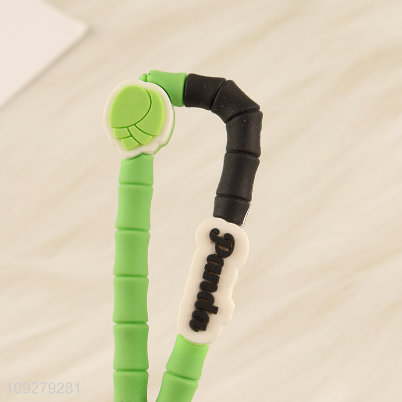 Low price cartoon panda pendant keychain key rings