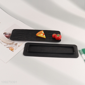 China factory rectangle creative sushi plate for home restaurant