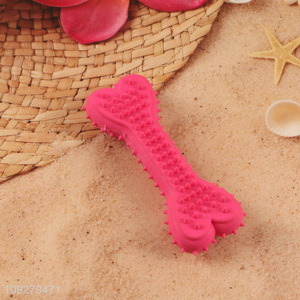 China factory bone shape tpr pet chew toys teething toys