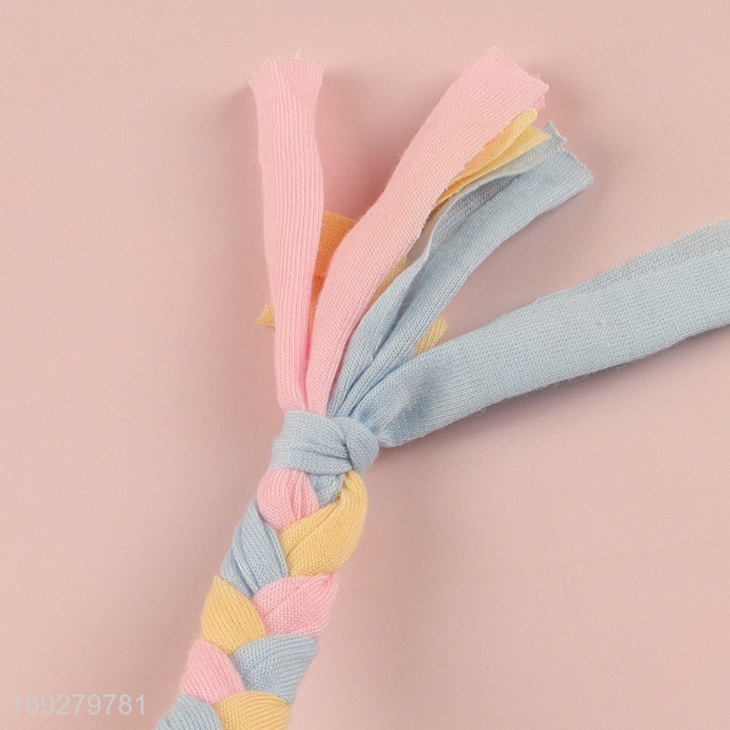 Top selling bite-resistant tpr pet chew toys teething toys with cotton rope