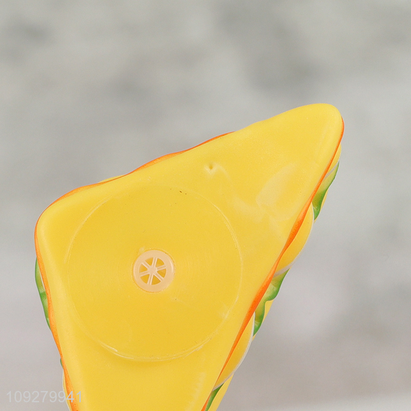 Low price sandwich shape tpr pet chew toys teething toys