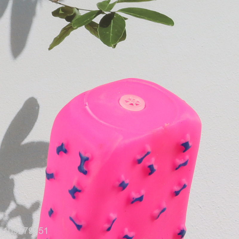 Factory price tpr pet chew toys teething toys pet interactive toys