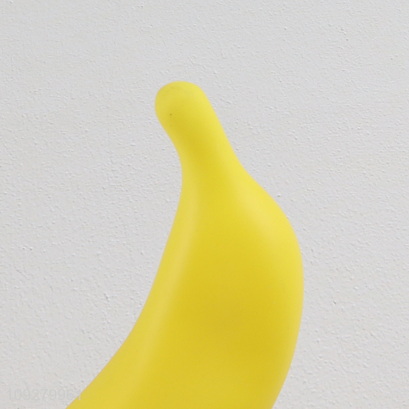 Online wholesale banana shape tpr pet chew toys teething toys