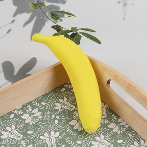 Online wholesale banana shape tpr pet chew toys teething toys