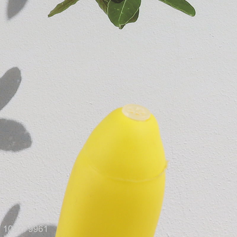 Online wholesale banana shape tpr pet chew toys teething toys