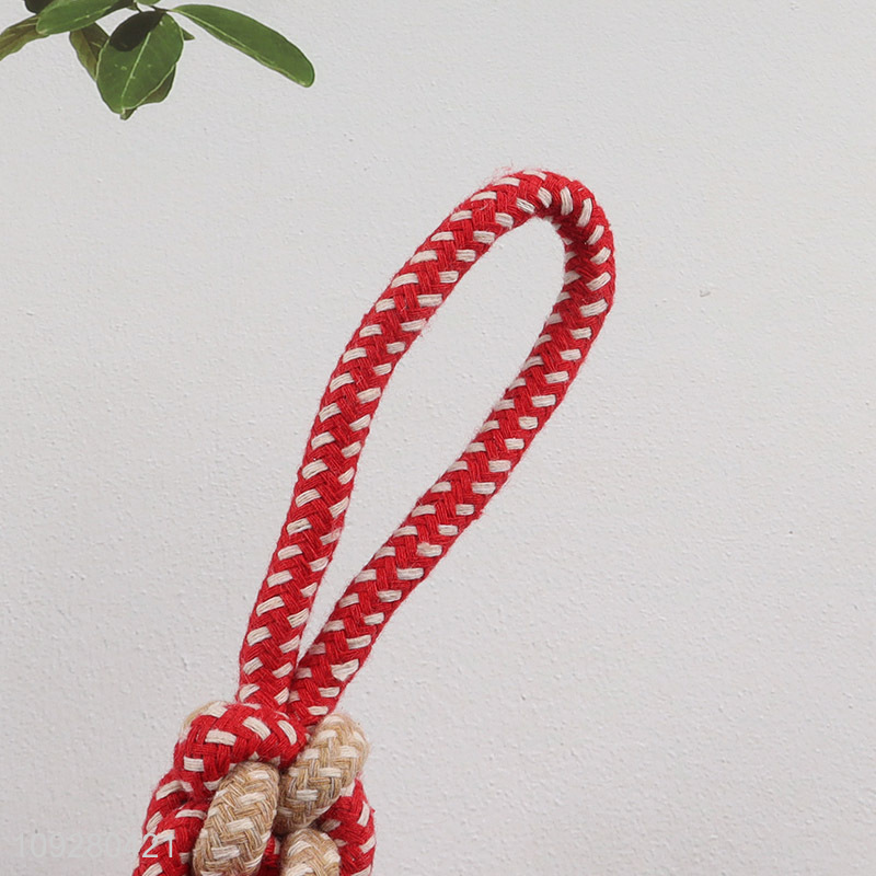 China factory pet chew toys teething toys cotton rope toys