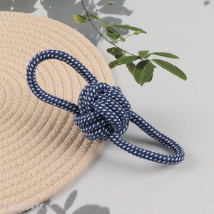 China supplier cotton rope pet chew toys teething toys for sale