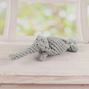 Low price elephant shape pet chew toys teething toys for sale