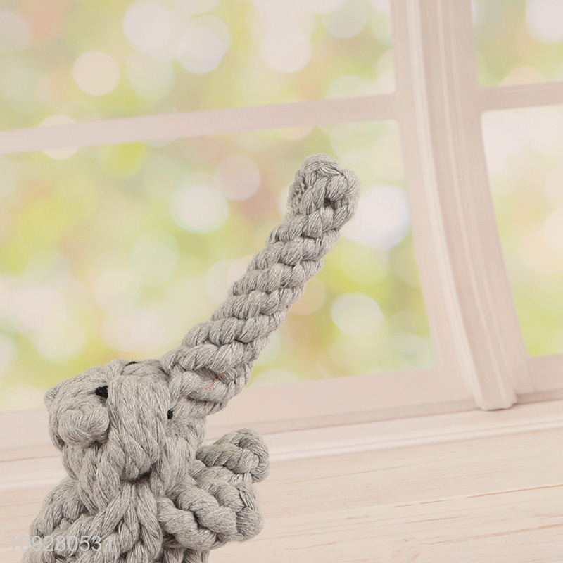 Low price elephant shape pet chew toys teething toys for sale