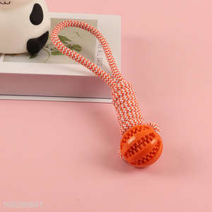 Yiwu market pet chew toys teething toys pet cotton rope toys