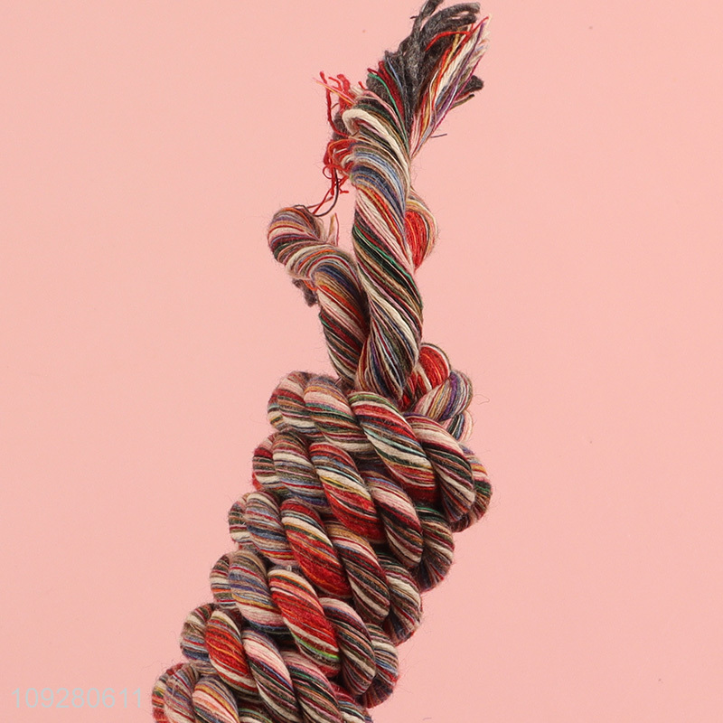 Top quality pet chew toys teething toys pet cotton rope toys