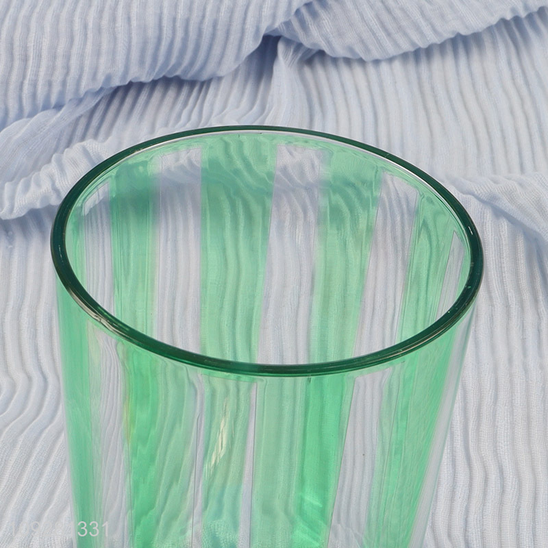 Hot selling green unbreakable glass water cup drinking cup