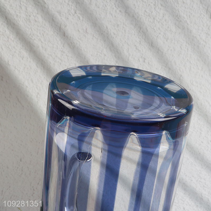 Yiwu market household glass water jug juice jug with handle