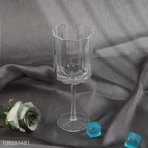 Online wholesale clear glass champagne glasses goblet glasses