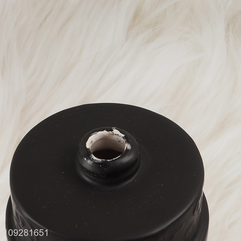 Factory price black bathroom accessories liquid soap dispenser