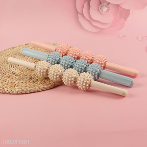 Hot products multicolor professional yoga massage rolling stick