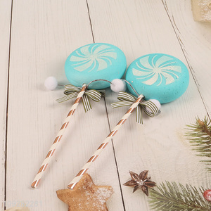 Good quality 2pcs lollipop foam christmas decoration