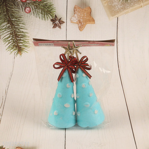 Yiwu market 2pcs foam christmas tree topper christmas decoration