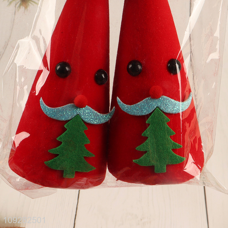 Factory supply 2pcs foam christmas tree topper christmas decoration