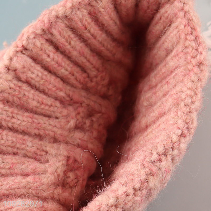 Online wholesale fashion comfortable knitted hat beanies hat