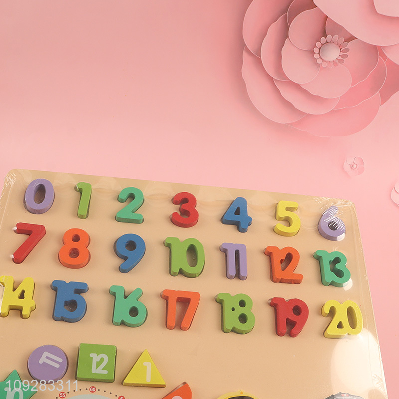 Popular products wooden playing learning writing board educational toys for kids