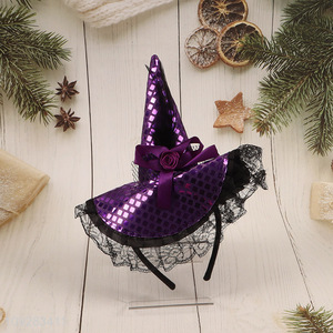 Top selling witch Halloween series hair hoop hair accessories