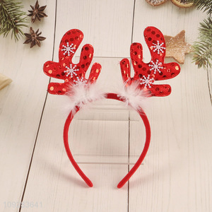 Popular products christmas series hair hoop hair accessories for sale