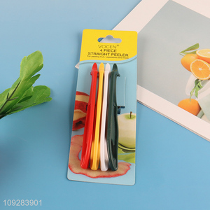 Latest products 4pcs kitchen gadget vegetable peeler for sale
