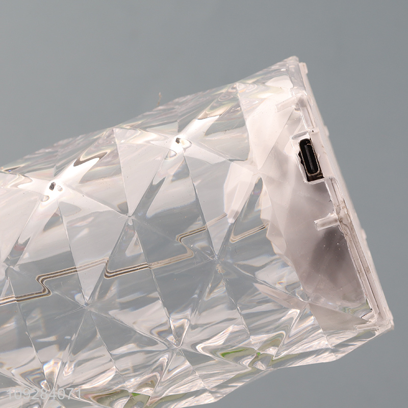 New arrival color changing rechargeable table lamp for household