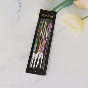 Low price multicolor cake candle party decoration candle